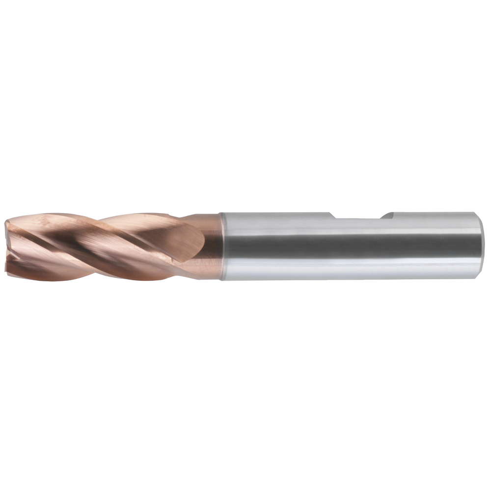 Solid carbide end milling cutter 8mm Z=4 HB, TiAlN-Ultra