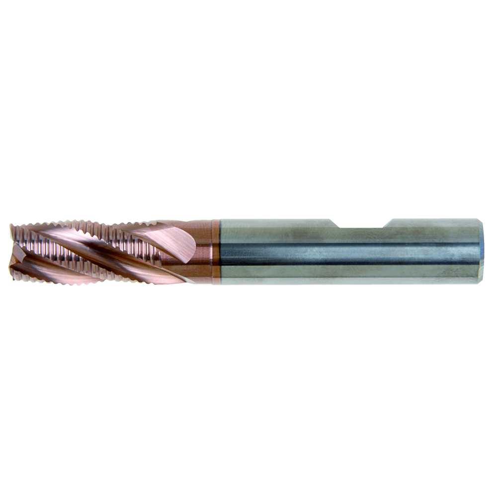 Solid carbide roughing cutter 30° NR 5mm Z=4 shank HB, TiAlN-Ultra