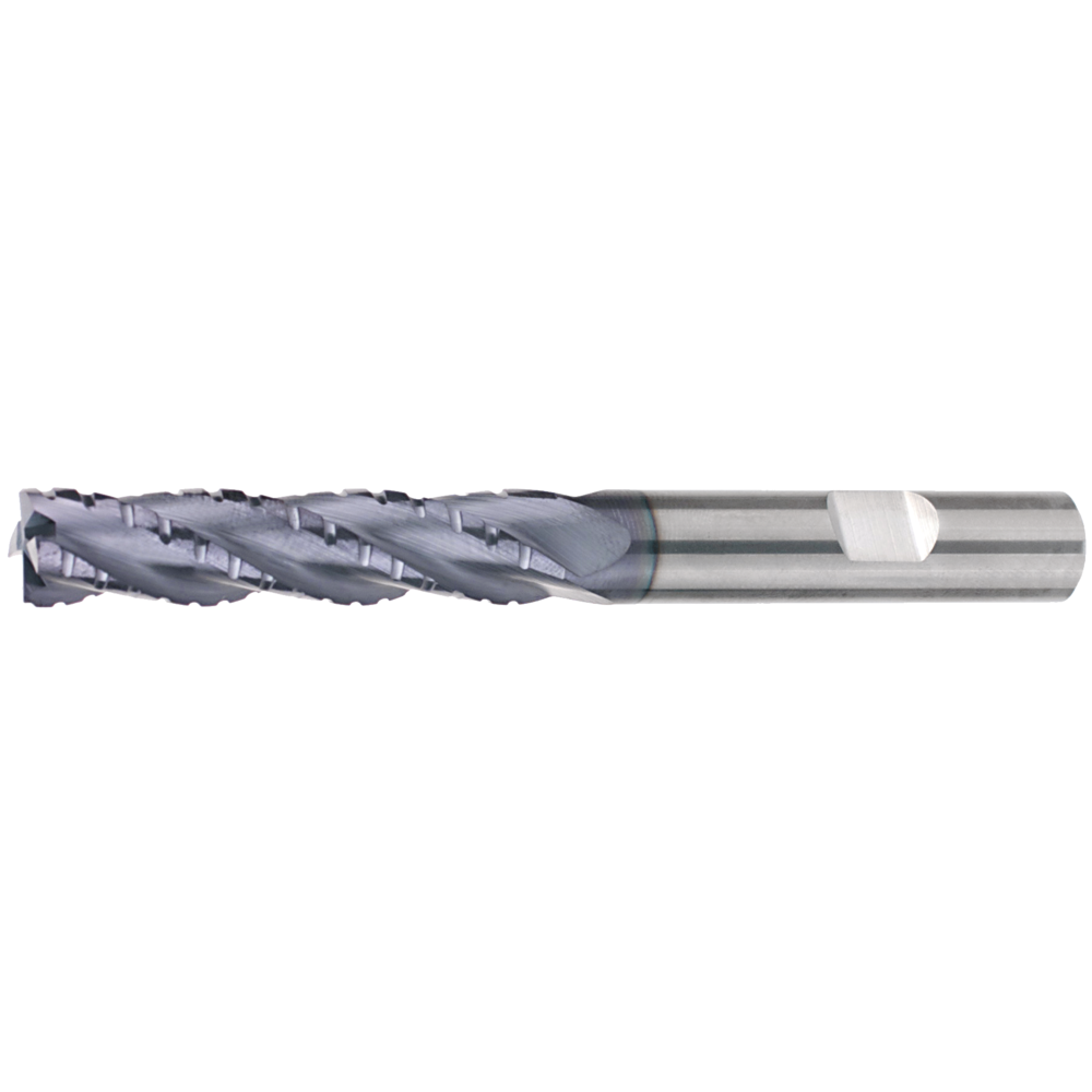 Solid carbide roughing cutter 35°/38° NF 6mm XL Z=4 HB, AlTiN