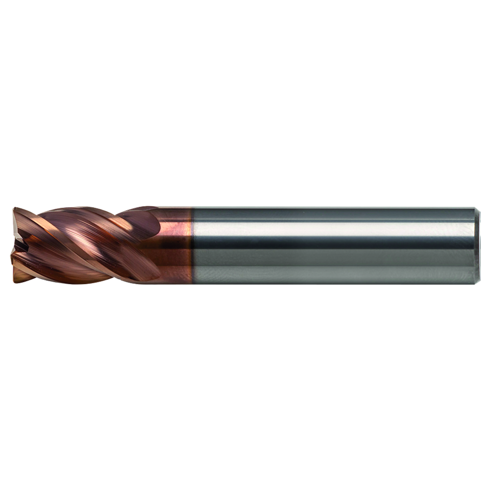 Solid carbide roughing cutter 3mm R=0,2mm Z=4 HA, short, TiAlN