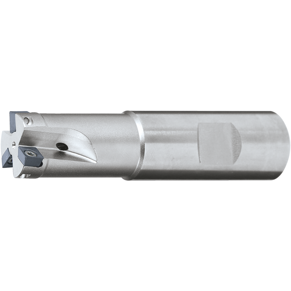 End milling cutter 89.5° 10x80mm, shank 16mm, for 1 x SPMT 0603