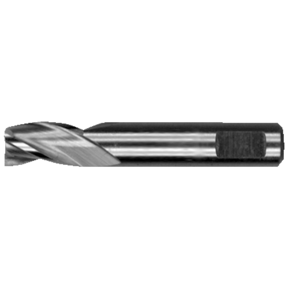 Mini-end milling cutter HSS-E type N 1mm Z=3 cutting edge, short