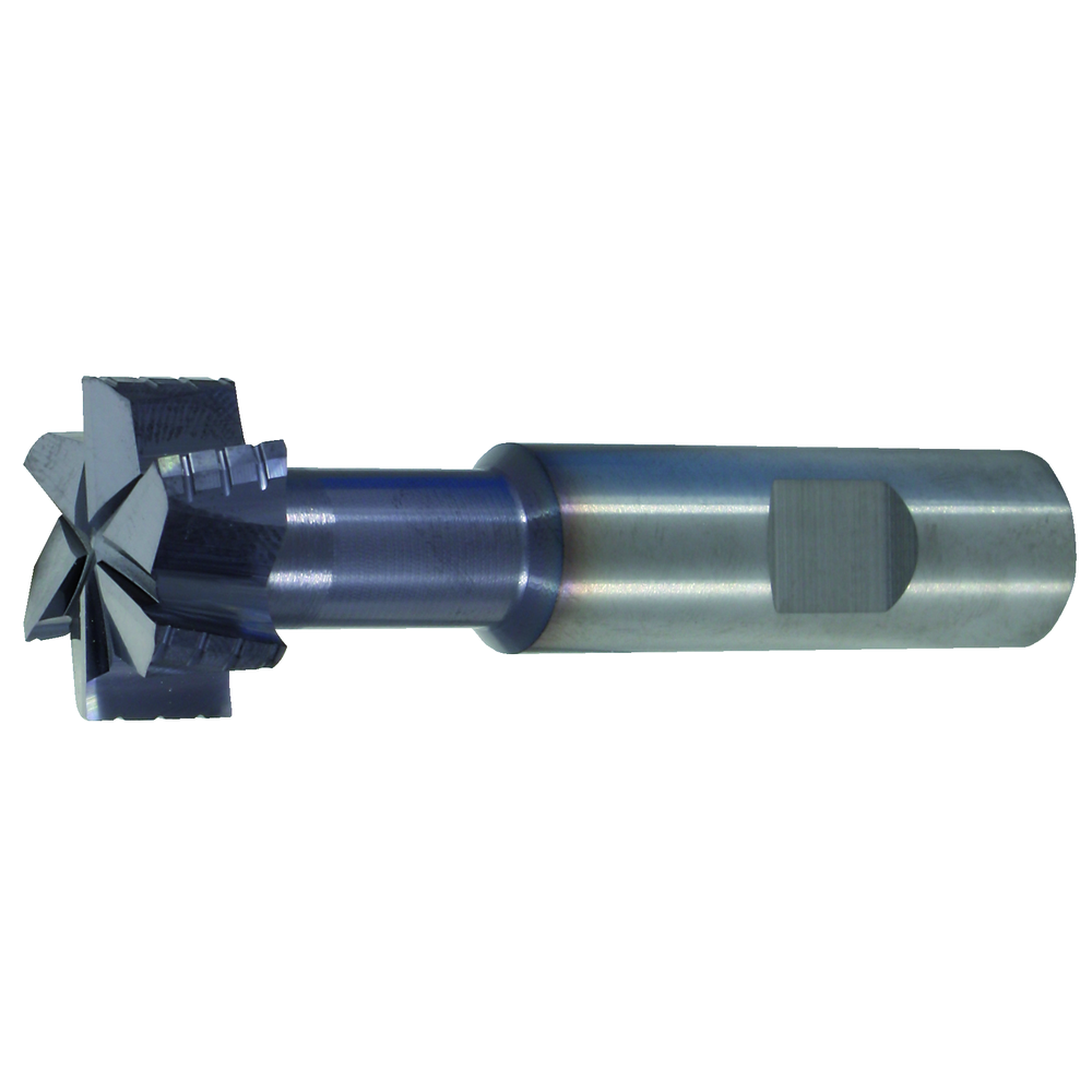 Solid carbide T-slot milling cutter DIN851NF 125x6mm Z=6 AlCrN