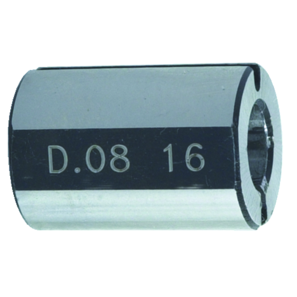 Reducing bush D08.16 (ext. Ø16mm/int. Ø8mm) f. TRM50/50, TRM50HS, T100/TA120