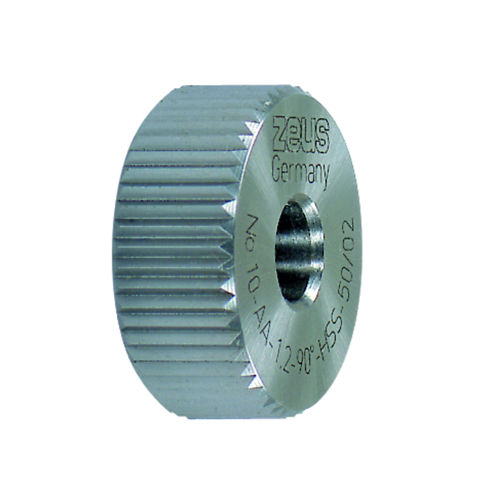 Knurling wheel PM AA 20x8x6mm -0,6 with chamfer