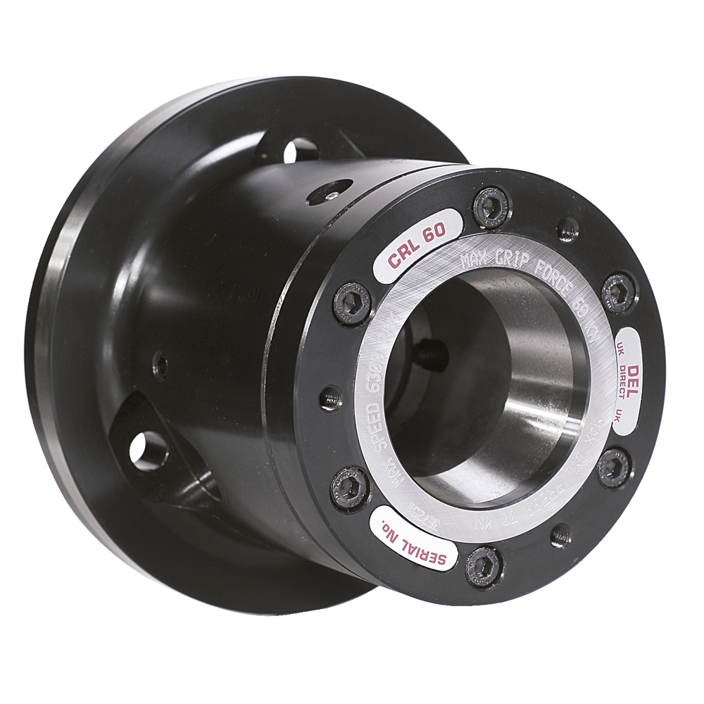 Collet chuck, power-operated CRL-60/CY (185E), straight