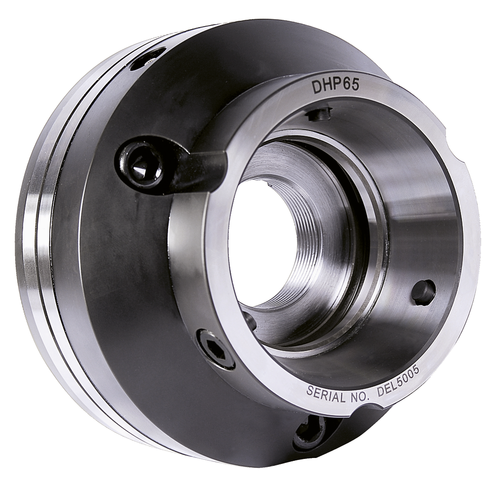 Collet chuck, power-operated DHP65-A5 (for clamping head 65mm), short taper 5