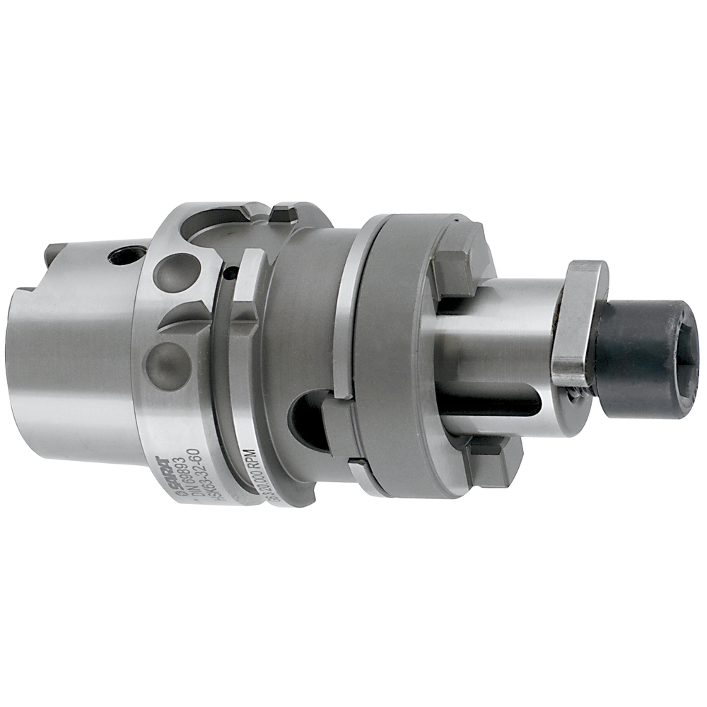 Combination shell-type milling cutter arbour DIN69893 HSK-A100, 16mm A=60mm