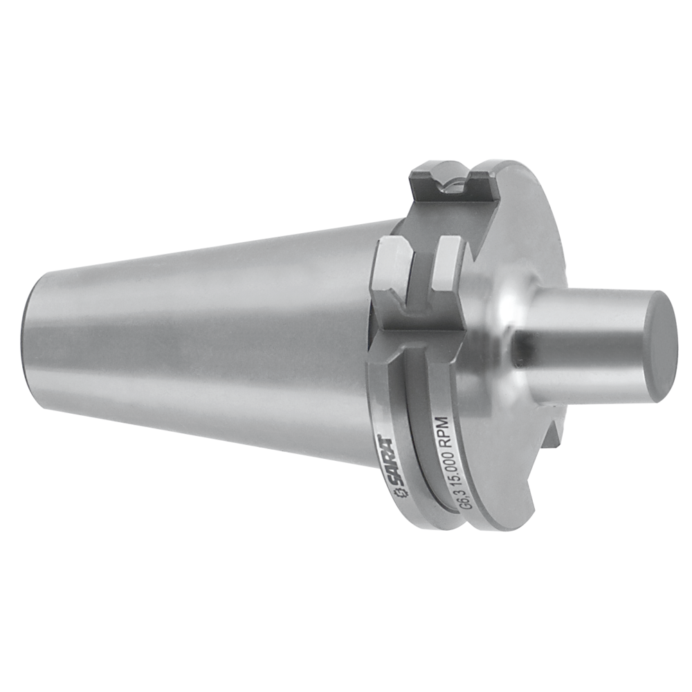 Drill chuck holding fixture DIN69871A SK40, taper holding fixture B12, A=25mm