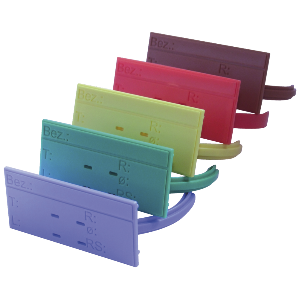 Data holder Easy-tag SK50/HSK100 red