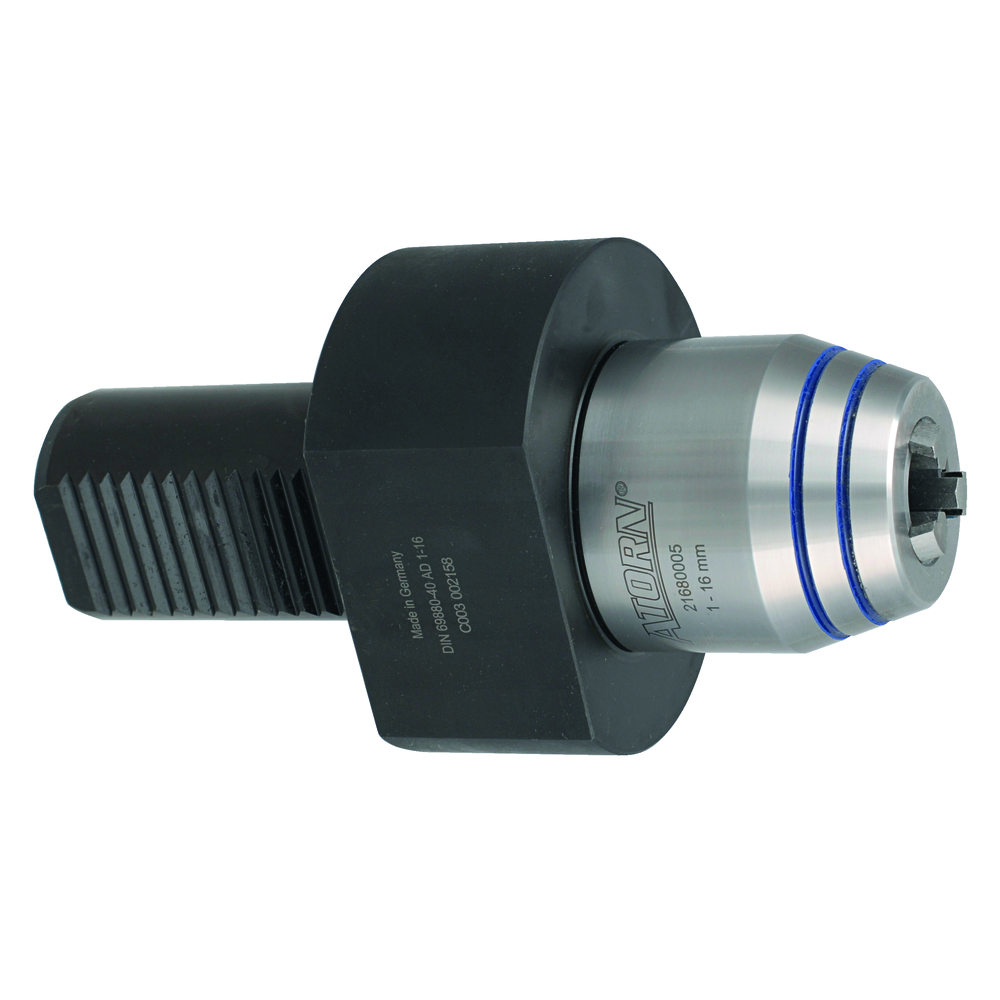 NC short drill chuck DIN69880 VDI30, 1-16mm with ICS