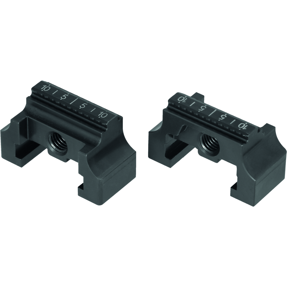 Stabiler Backensatz - Grip mit M25 und doppelter Zahnreihe für BB125 mm