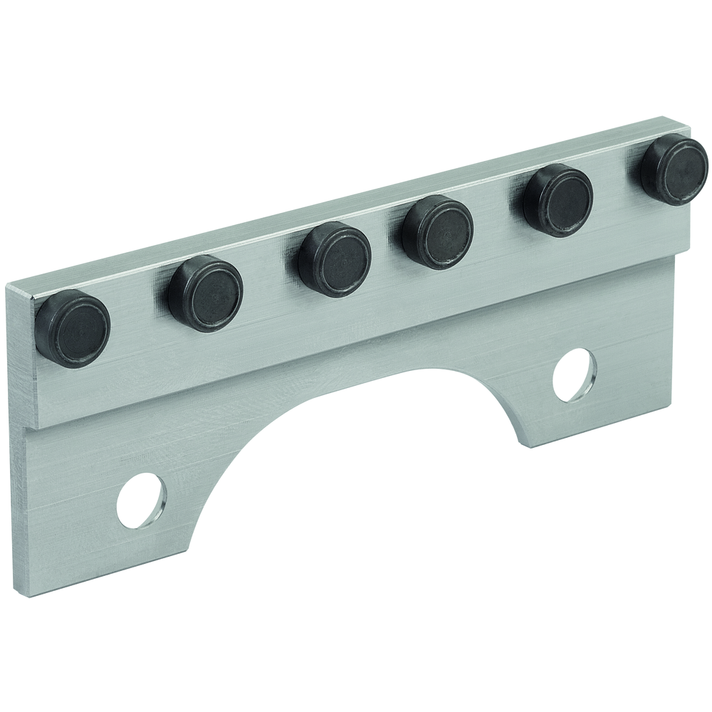 Clamping jaw 125mm with pins