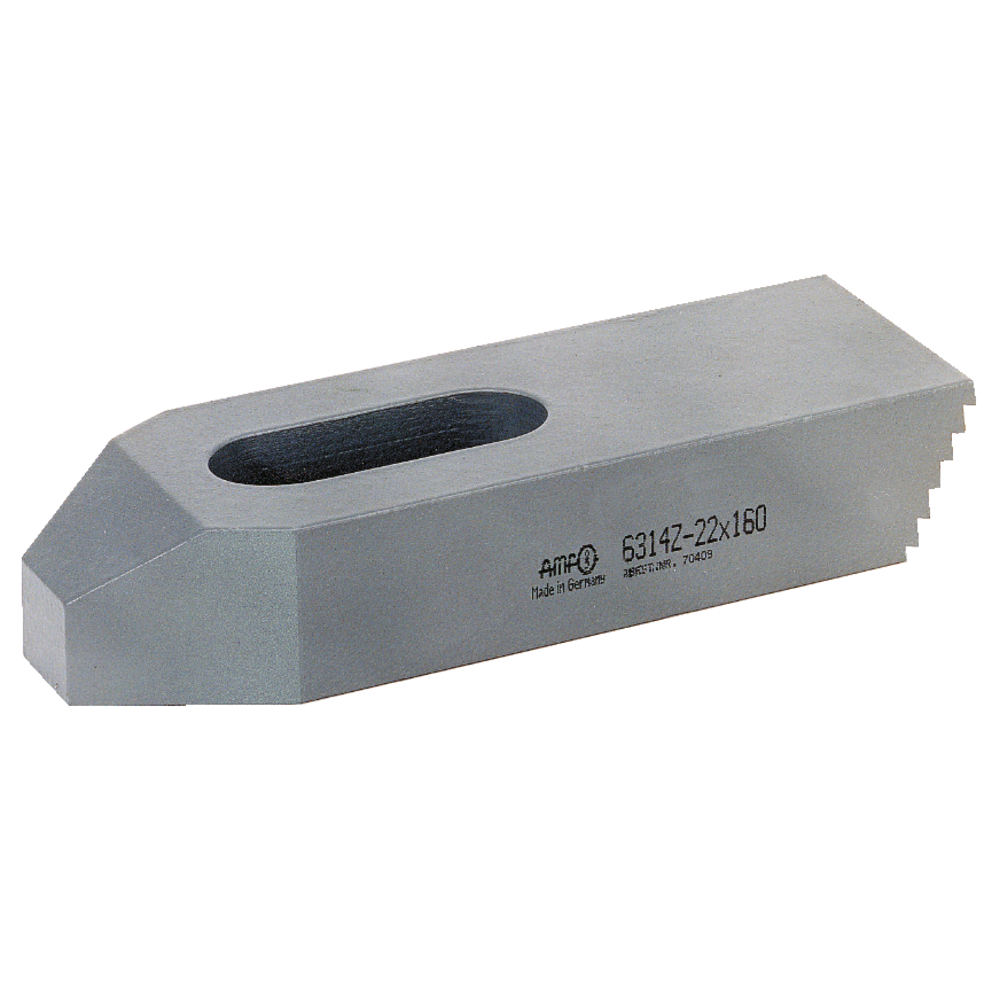 Clamp with stepped teeth 6,6x50mm, for clamping screw M6