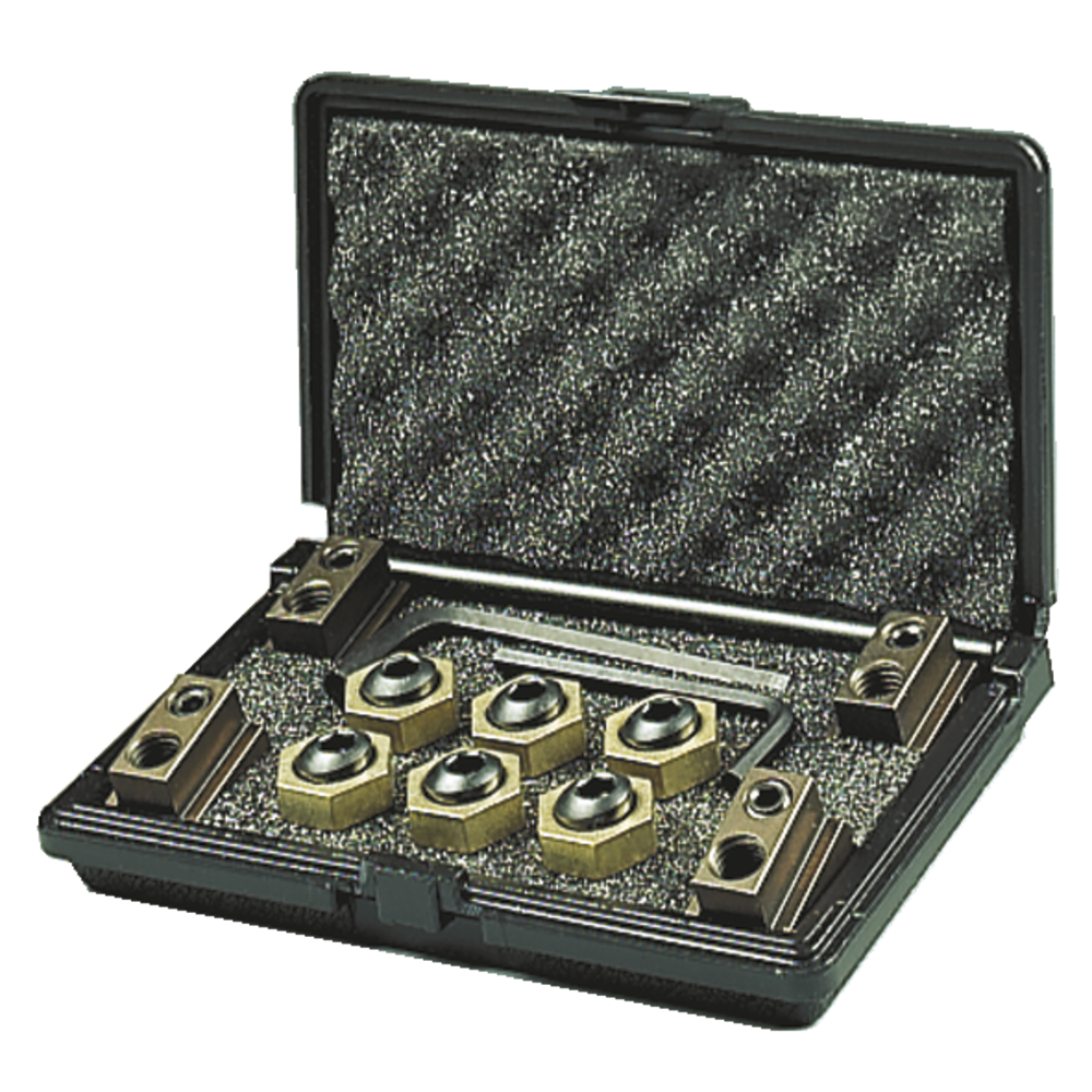 Eccentric clamping screws for T-slot 8mm complete