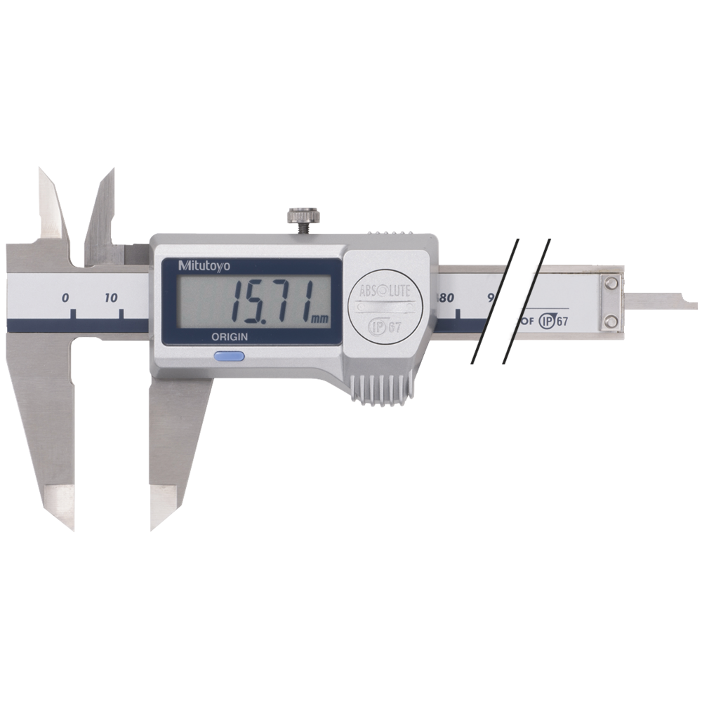 Vernier callipers, digital 300 mm (0.01 mm) IP67, with data output