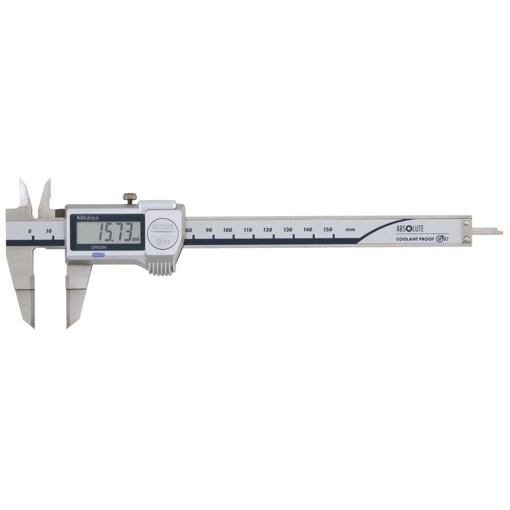 Digital shaft key groove gauge 150 mm (0.01 mm) IP67 with HM meas. areas
