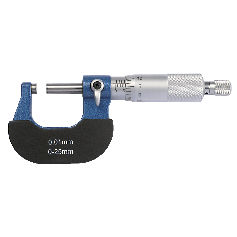 Outside micrometer 50-75mm (0,01mm) with ratchet