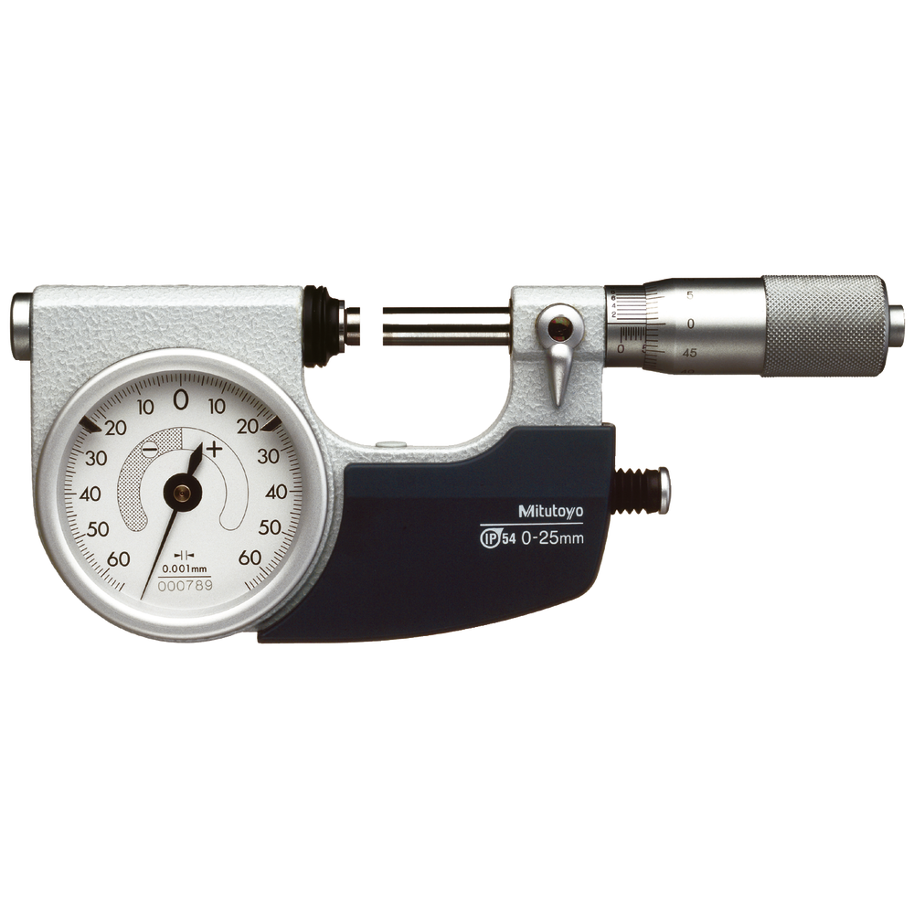 Precision dial comp. microm. 75-100mm D13 (0,001mm) IP54 ret. mot