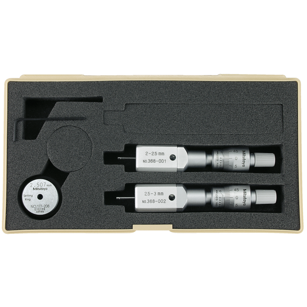 Bore gauge 3-6mm (0,001mm) Mini-Holtest