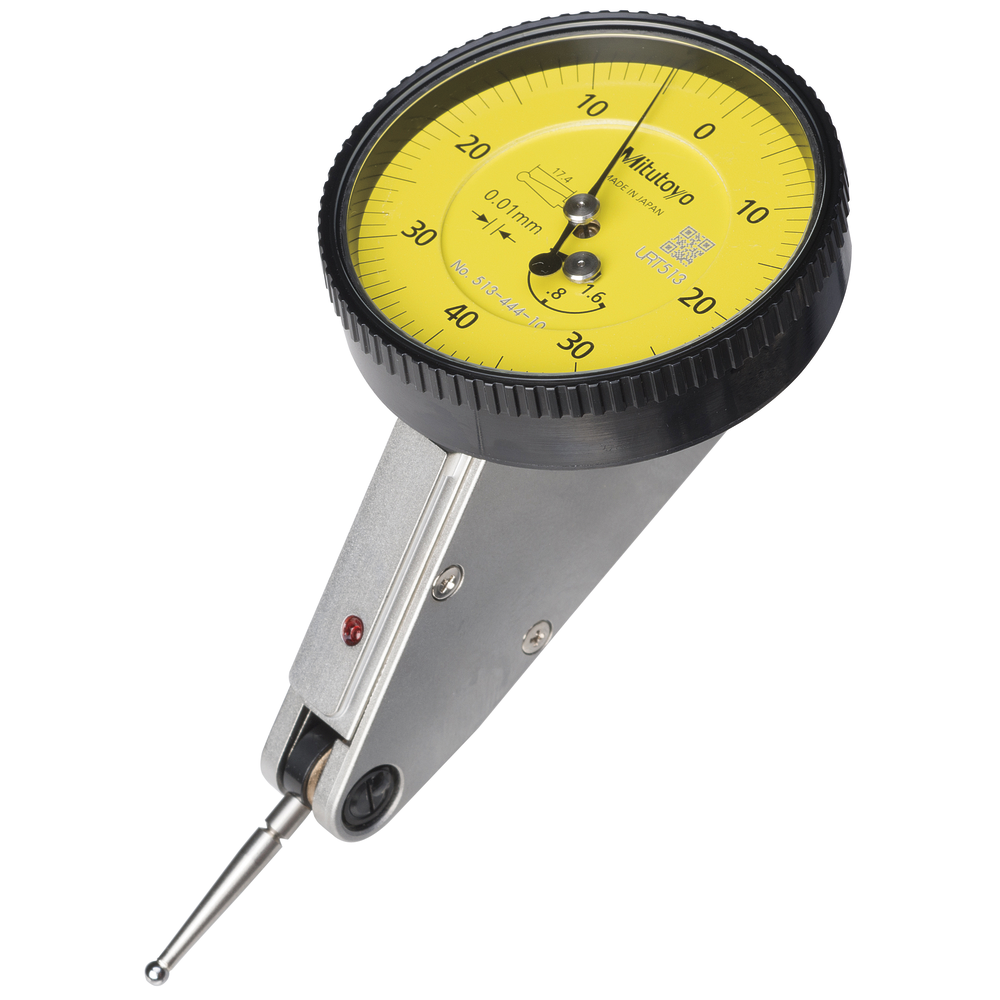 Lever dial indicator 1.6 mm (0.01 mm) scale 0-40-0, external ring 39 mm inclined