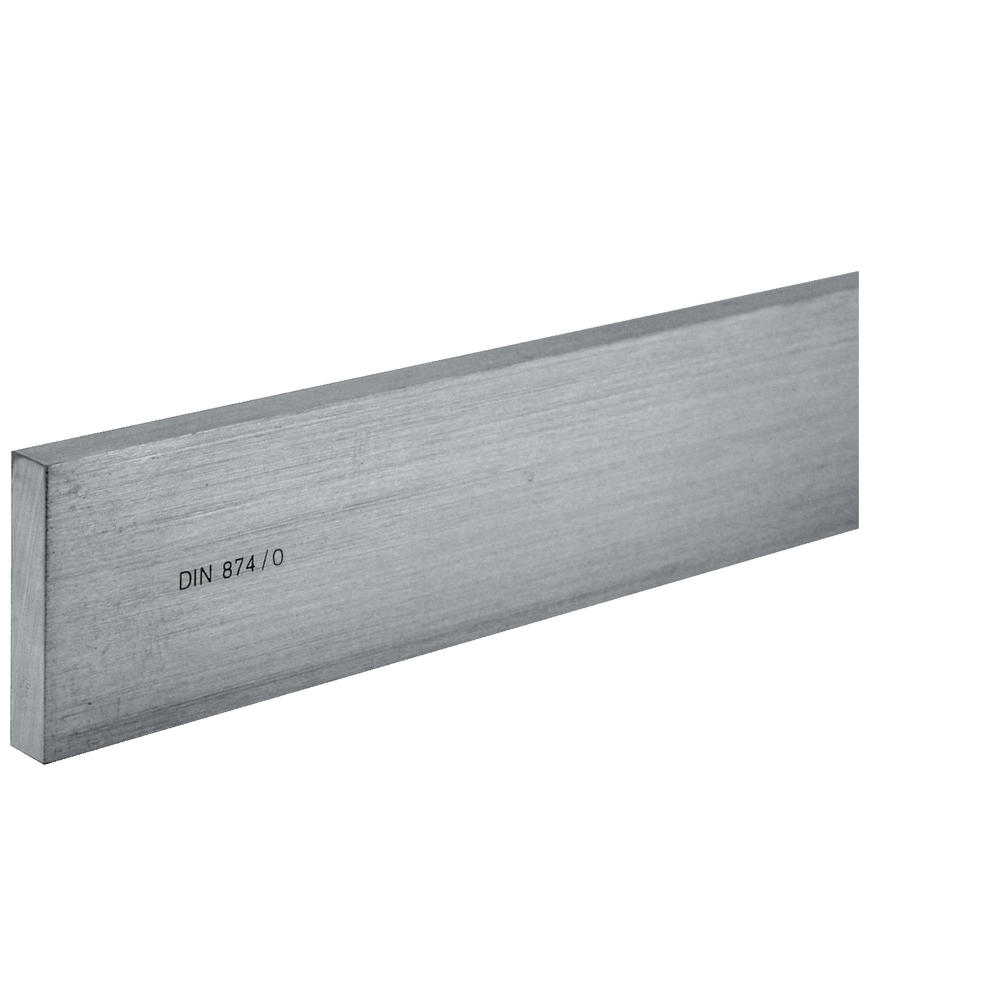 Flat ruler DIN874/0 500x50x10mm special steel, type A