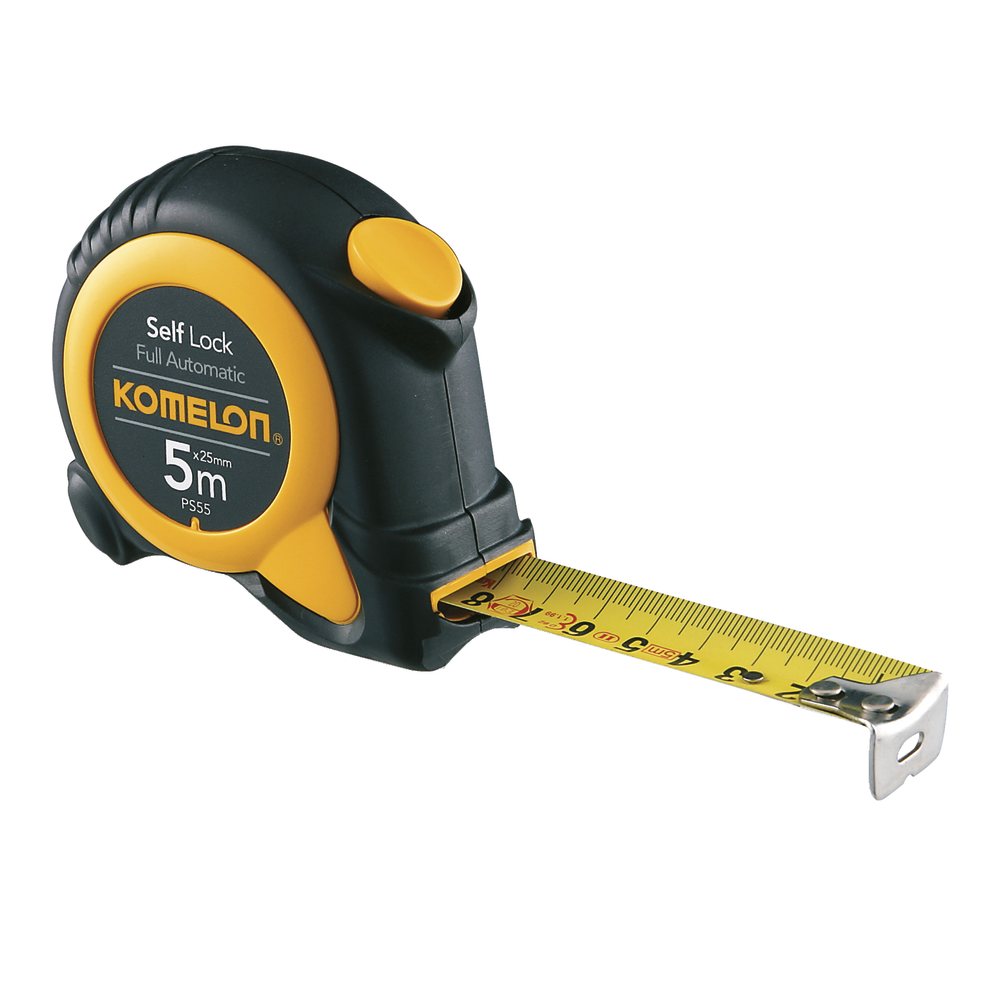 Spring tape measure 8m EC Class II tape width 25mm, type SelfLock