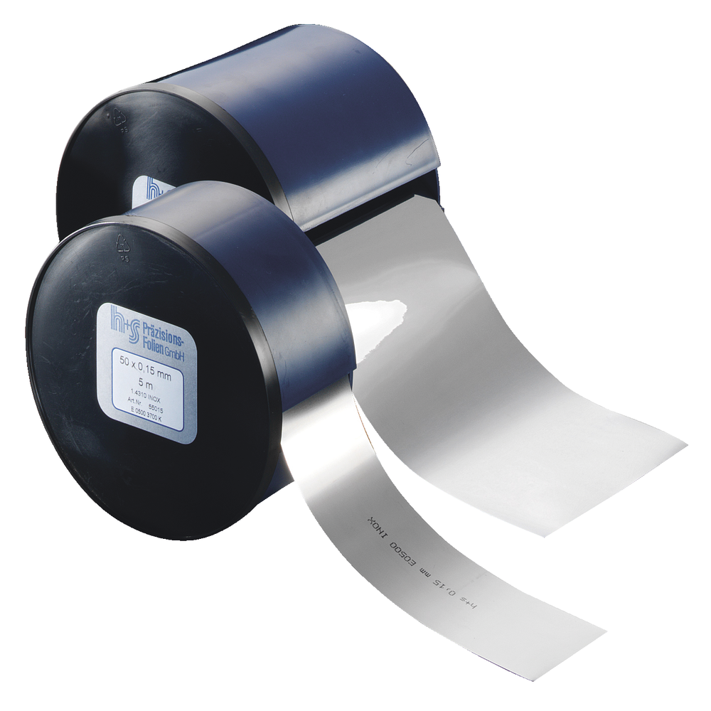 Foil strip steel L=5000 mm W=150 mm thick. 0.250 mm unalloy. steel +C590/1.0338