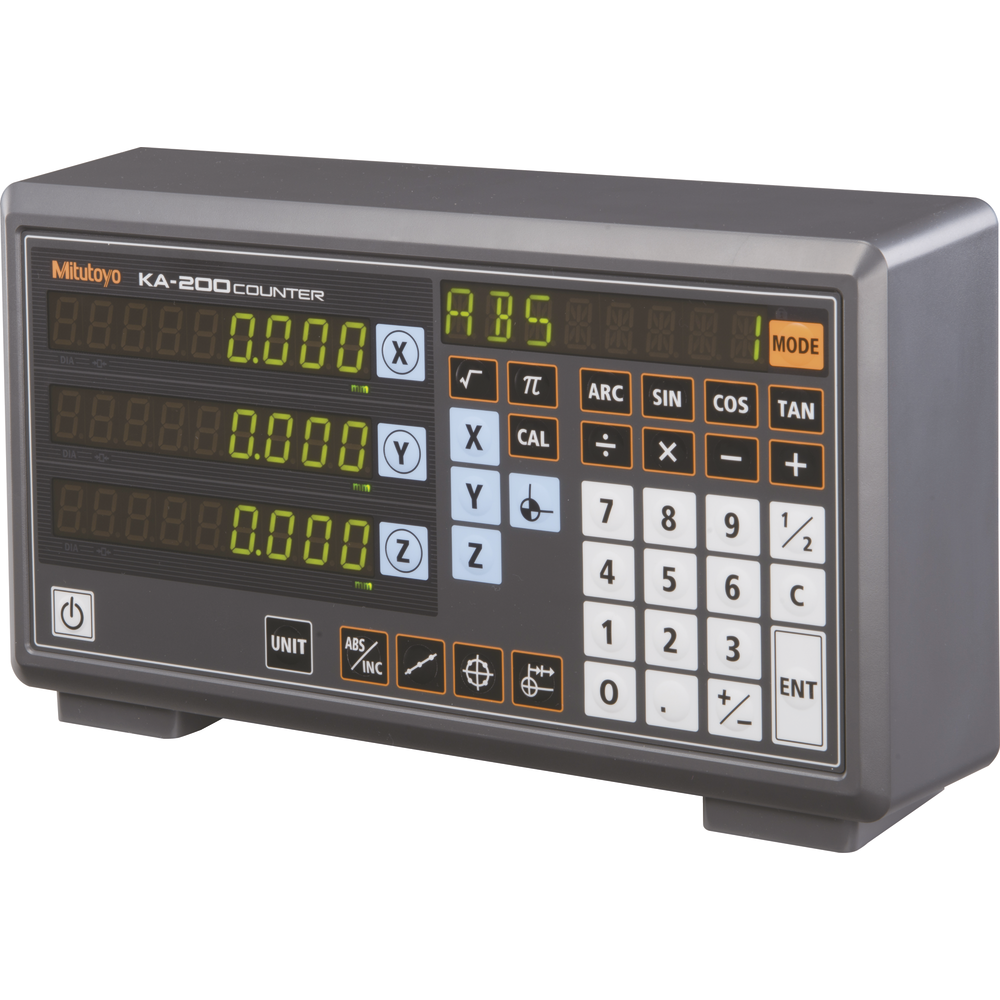 Digital display unit, model KA (2 connectable axes)