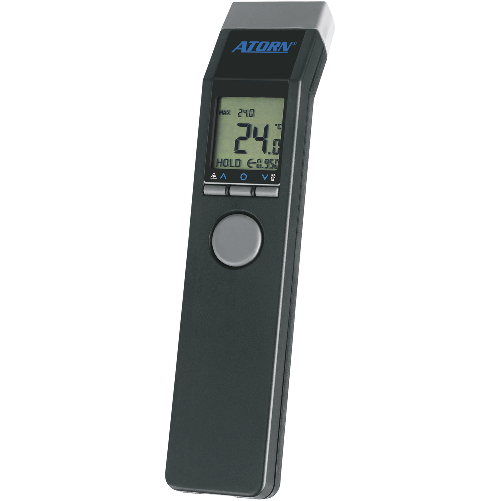 Infra-red temp. measuring instrument -32°C to +530°C, measuring lens 0,834027778