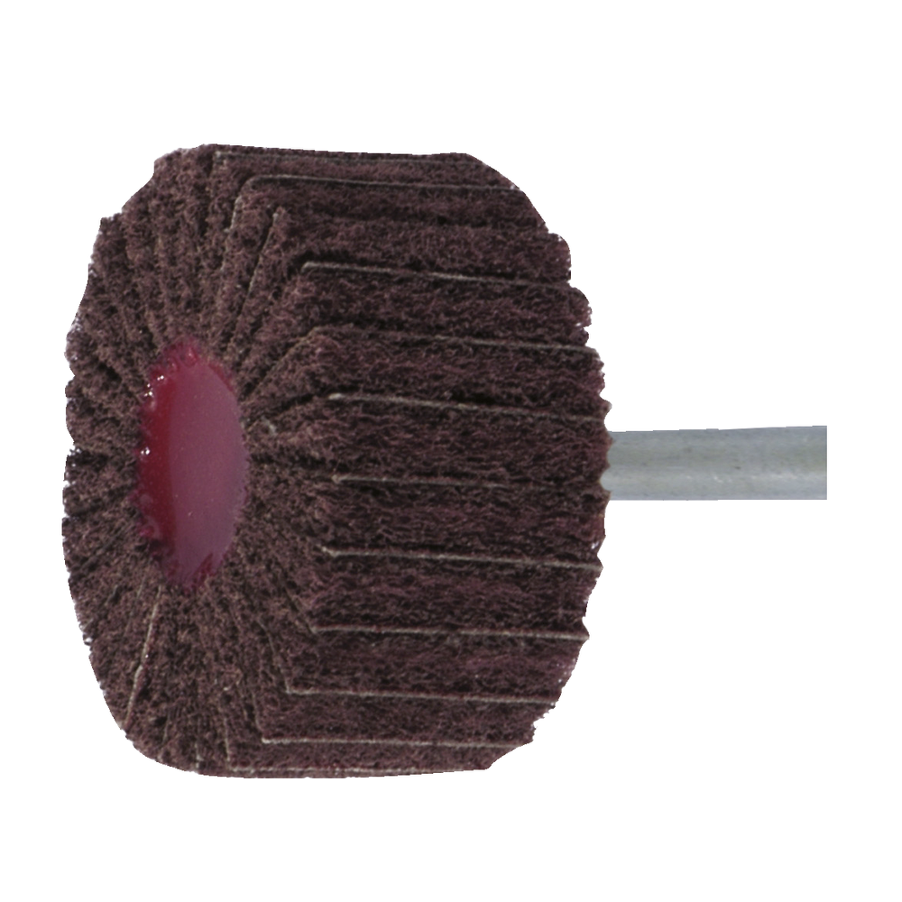 Flap wheel 40x20mm K60 aluminium oxide with grinding fleece