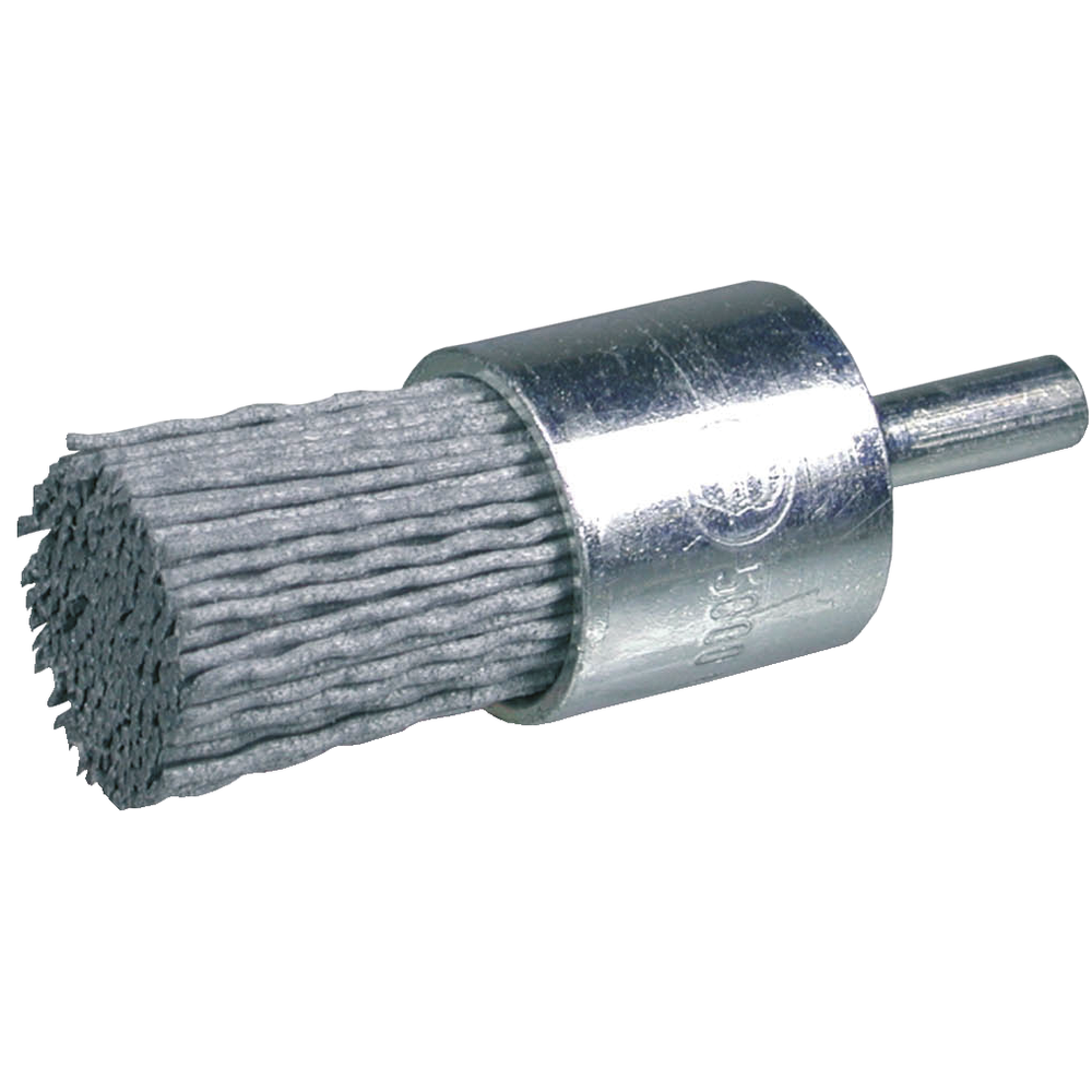 End brush 22mm shank 6mm K120 SiL