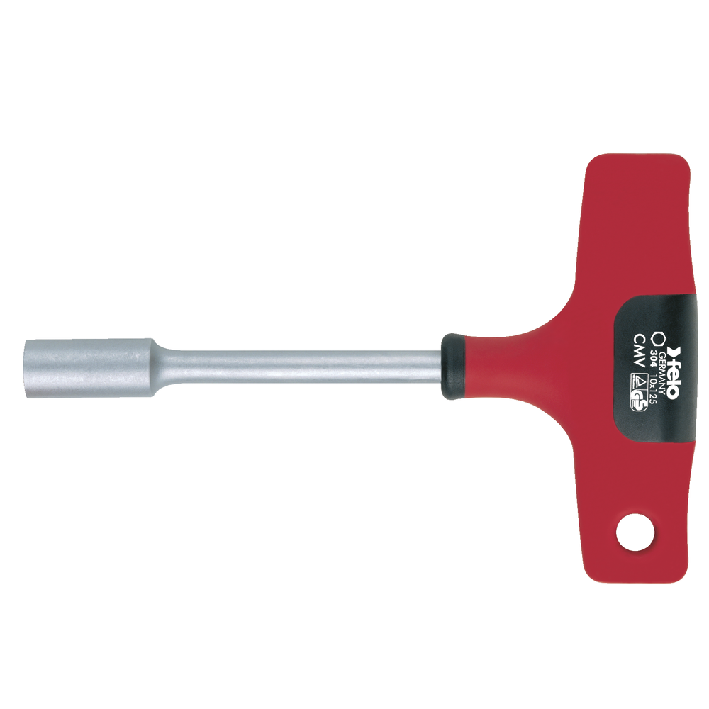 T-handle screwdriver, hex. head 6x230mm, 2K handle