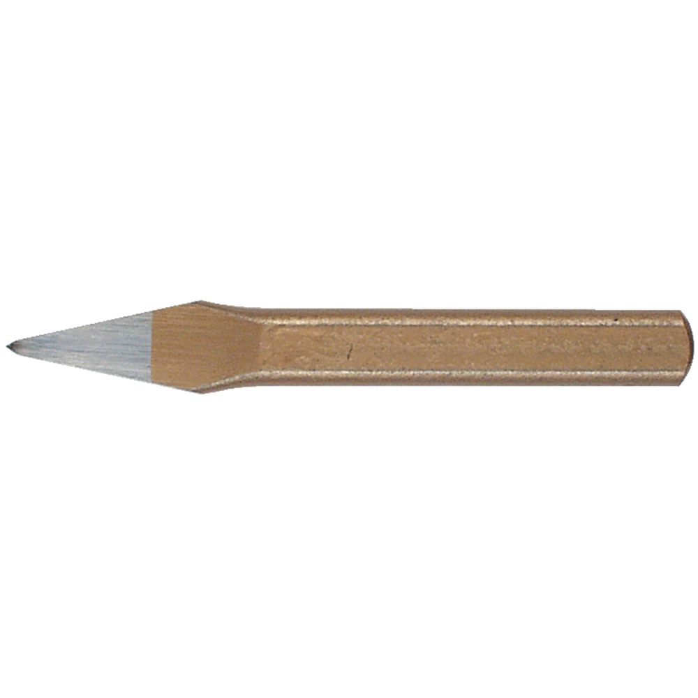 Cross-cut chisel DIN6451 125x14x9mm, cutting edge width 5mm