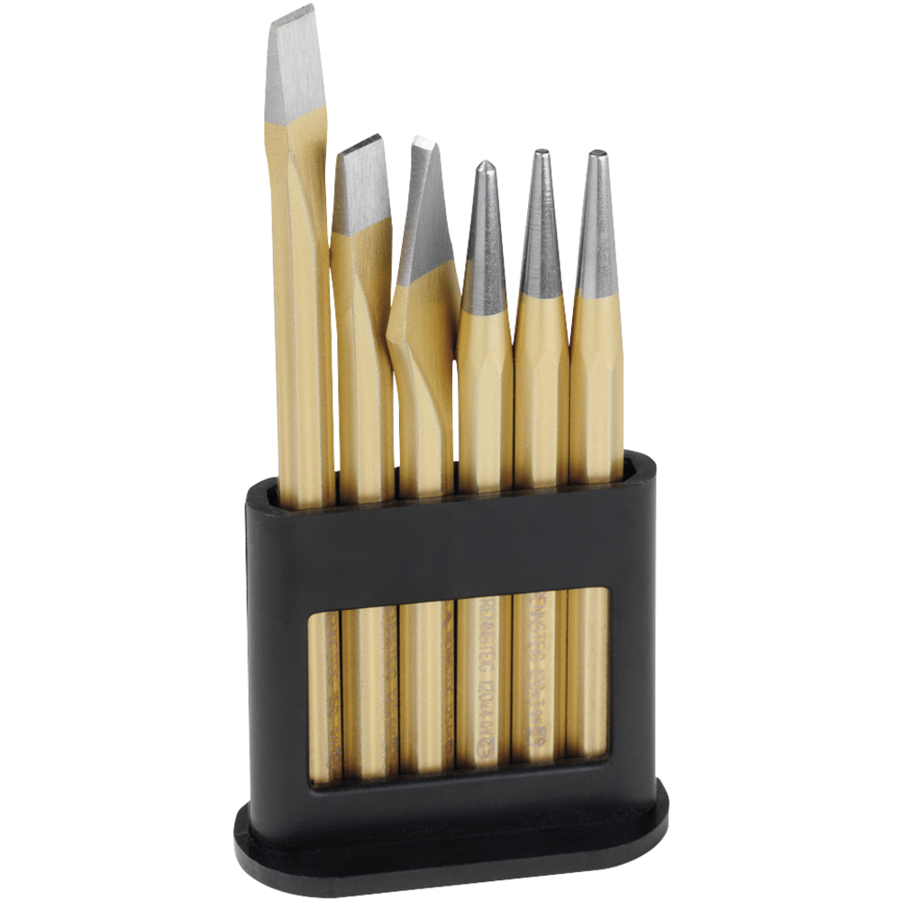 Tool set, 6-piece, plastic stand