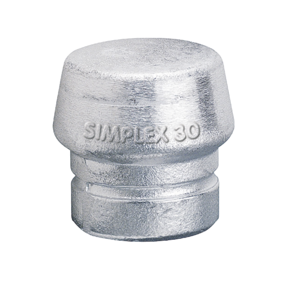 Insert SIMPLEX for head 40mm soft metal, silver, hard