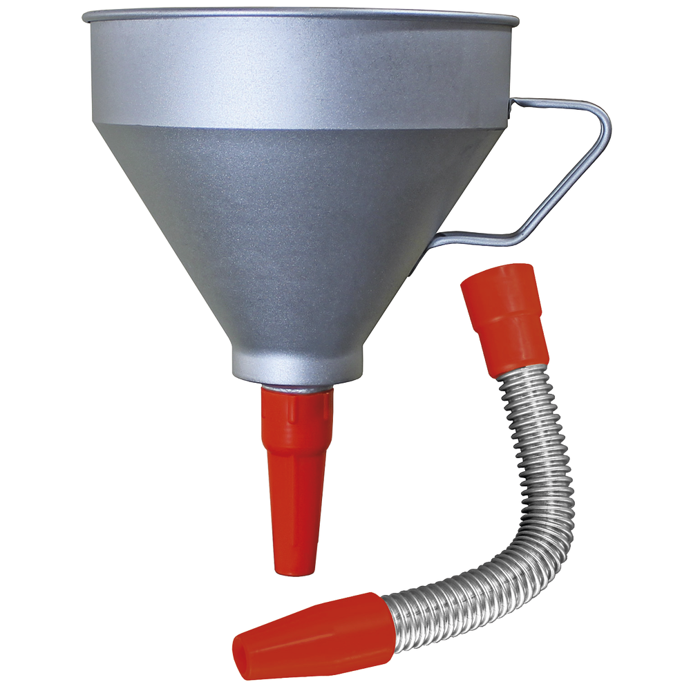 Combination funnel 200mm made from tin plate, volume: 3,2 litres