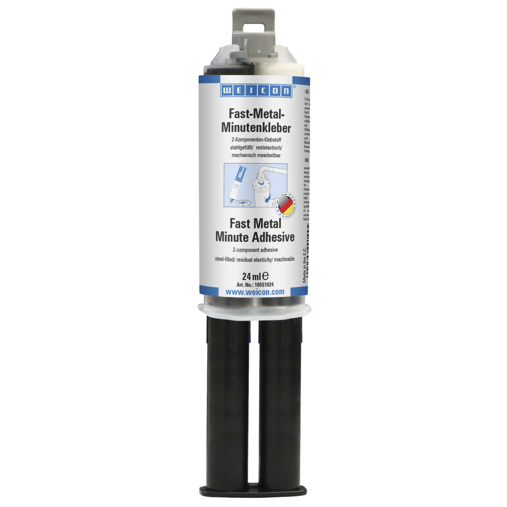 Minute adhesive 24ml "Fast-Metal" dual syringe