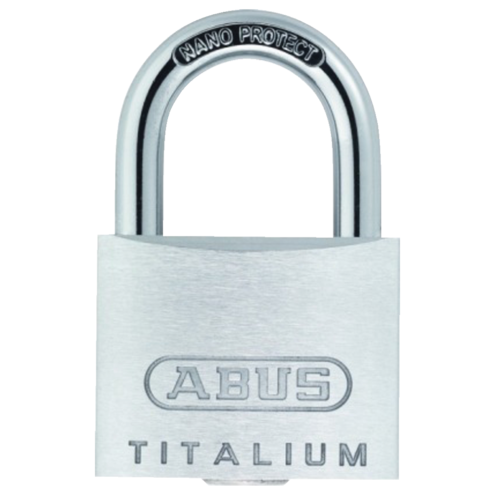 Padlock, housing width 30mm TITALIUM