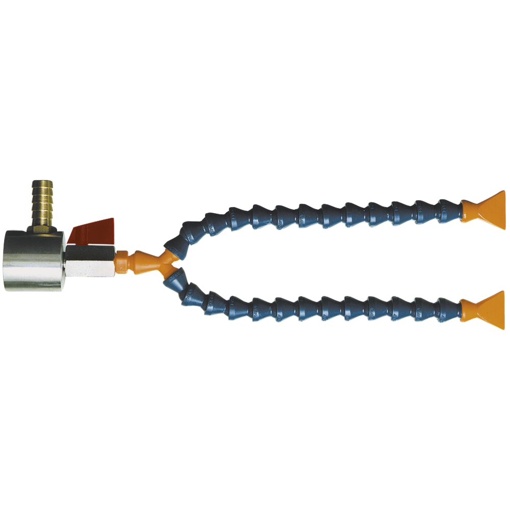 Magnetic base system 1/4" 2 hoses (complete)