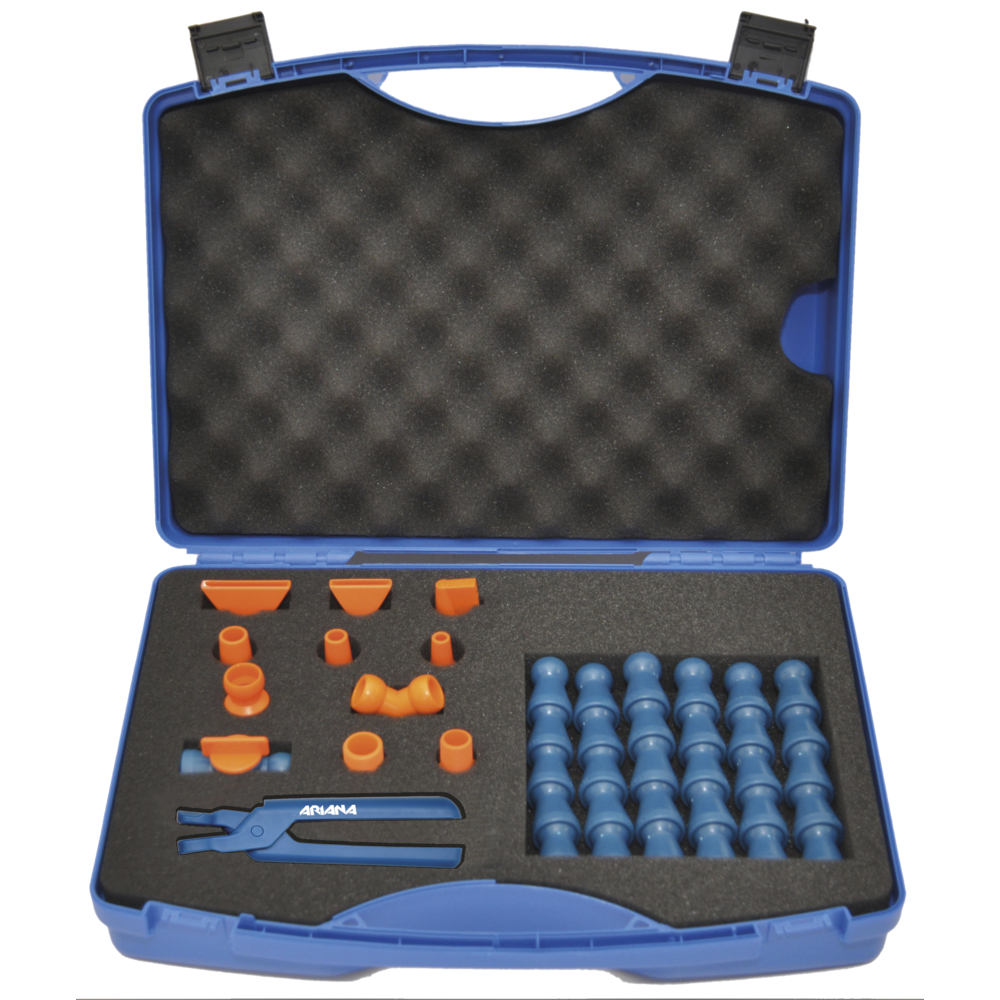 Coolant hose system, 1/2", 18-pc. starter set