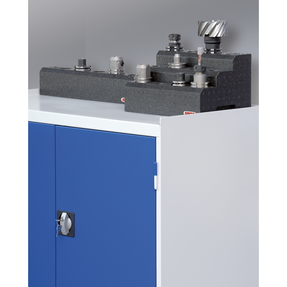 CNC tool holder, foam SK40 for 12 tool holding fixtures