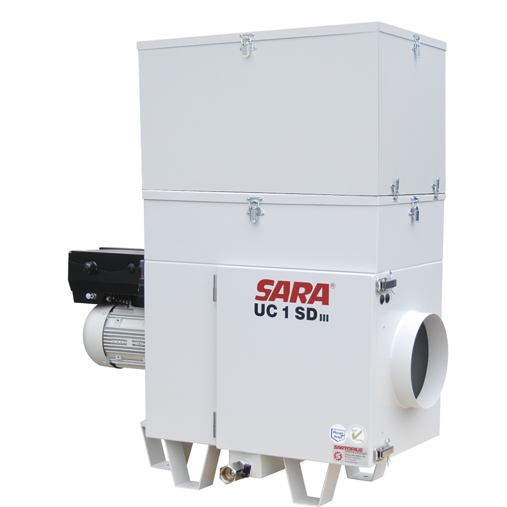 HEPA filter attachment (incl. cartridge) for UCS Mini