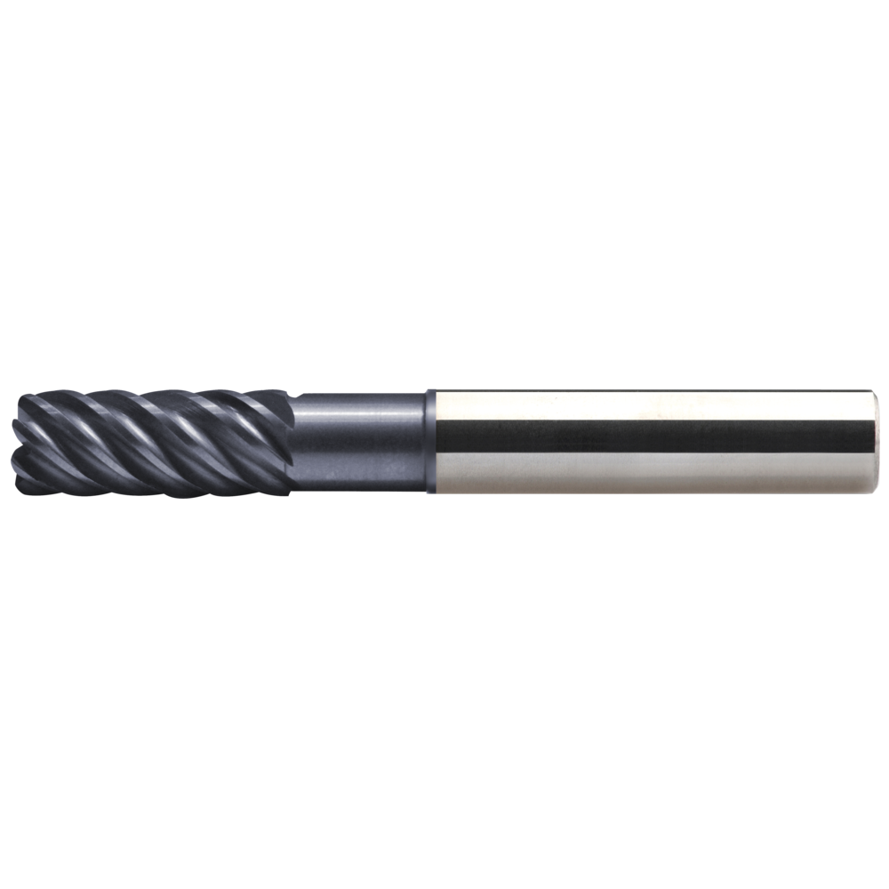 Multi-flute cutter SC 42°/43°/44° 3mm, R0.2, Z=6 RockTec-52