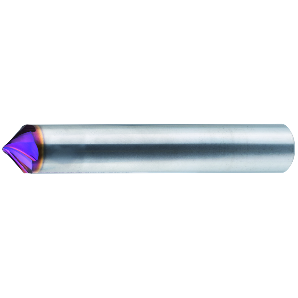 Entgrater VHM 90° 6mm Z=5 HA TiAlSiN spiralisiert RockTec PRO