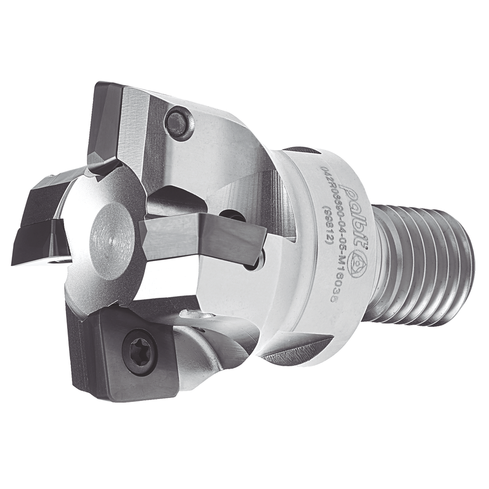 Screw-in milling cutter HIFEED 06690 10° 32x35 mm, M16, for 3 x SO..13M5