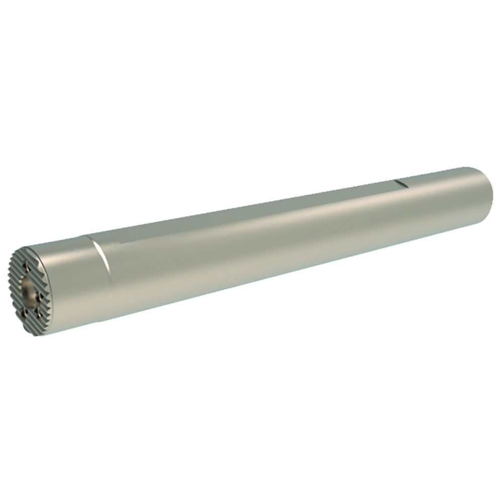 Boring bar shank, steel 5xD Ø20 with internal cooling, QC interface