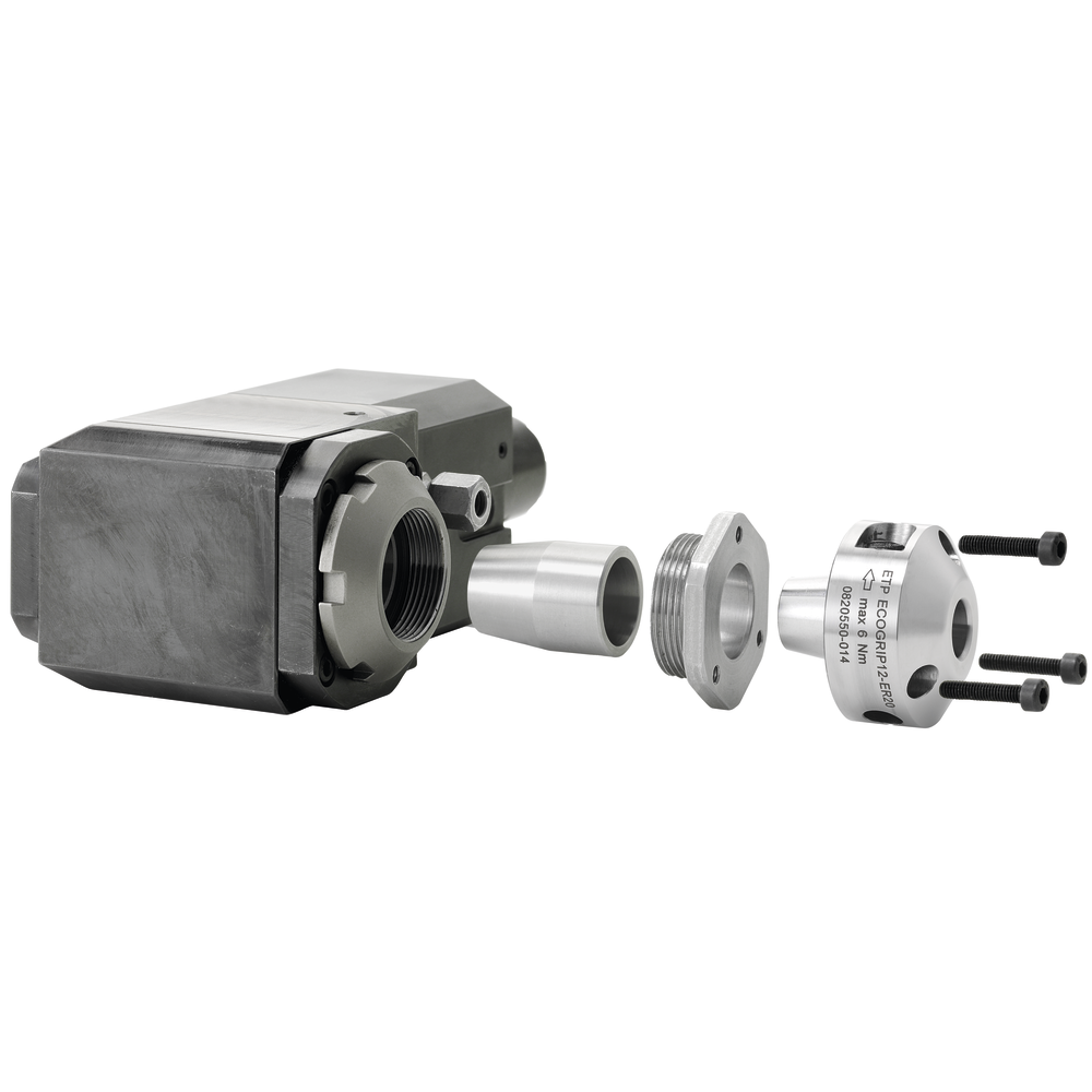 Hydraulic expansion clamp unit Type ECOGRIP-12/ER20-25 Ø12 mm with female thread