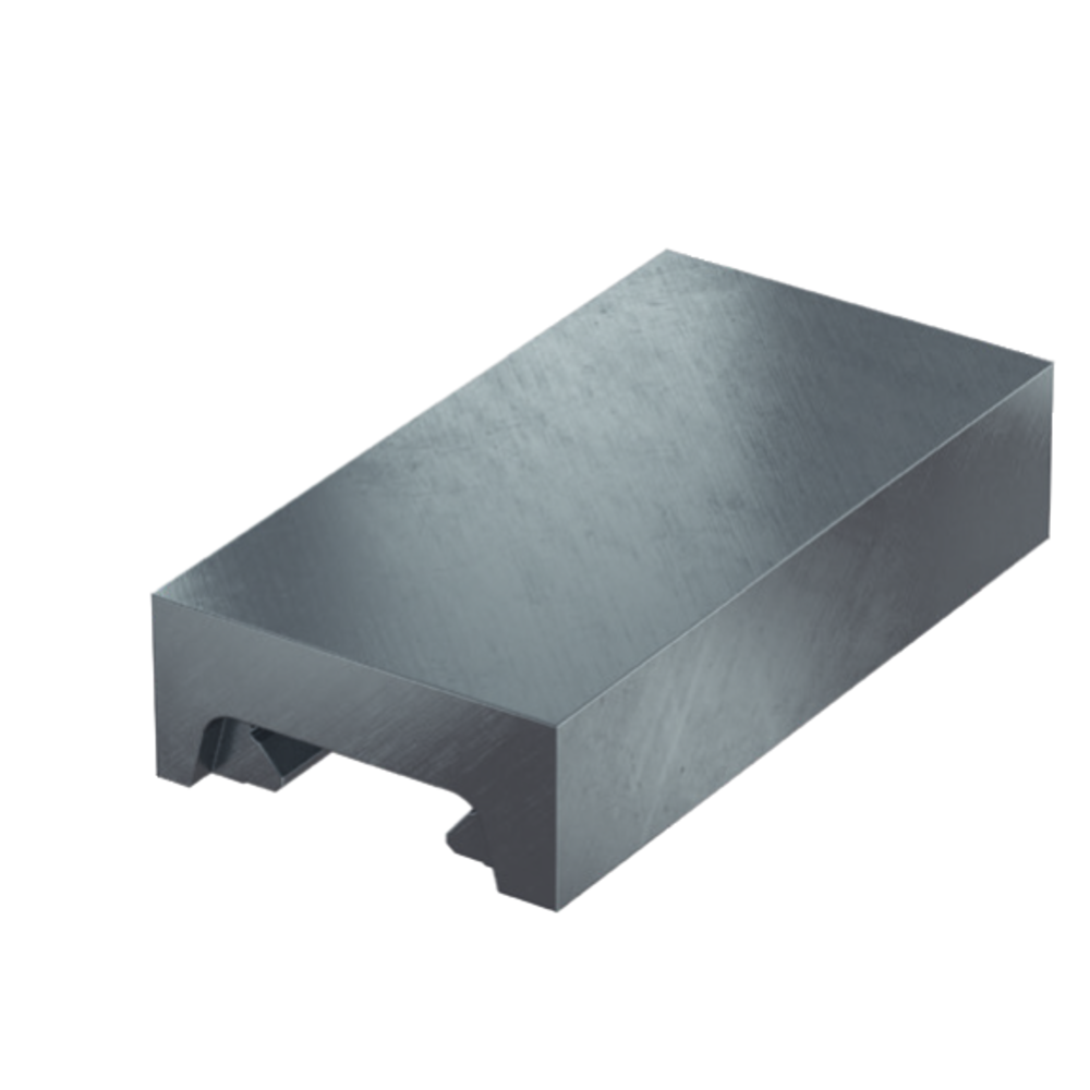 Blockbacken-Satz Stahl Backenbreite 125 mm