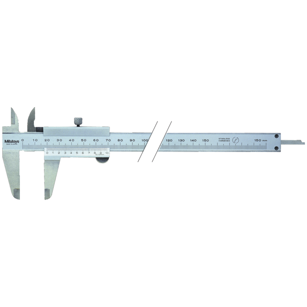 Lock Screw Calliper Calliper gauge 150mm (0,02mm) locking screw on top | SARATOOLS